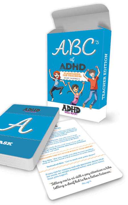 The ABC's of ADHD - Flashcards for Teachers